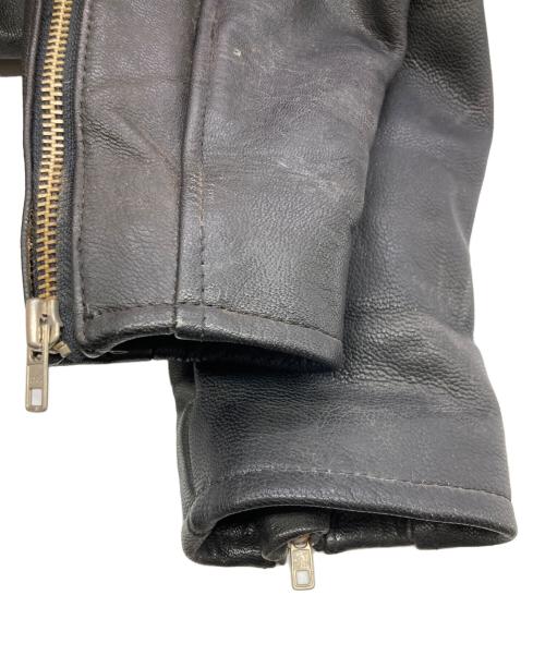 HARLEY-DAVIDSON（ハーレーダビッドソン）HARLEY-DAVIDSON (ハーレーダビッドソン) レザーライダースジャケット ブラック サイズ:40の古着・服飾アイテム