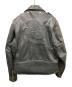 HARLEY-DAVIDSON (ハーレーダビッドソン) レザーライダースジャケット ブラック サイズ:40：17000円