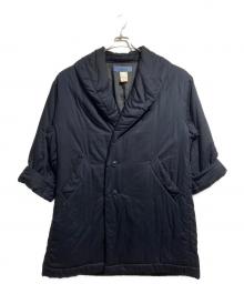 ISSEY MIYAKE（イッセイミヤケ）の古着「WINDCOAT パデットロングコート/Padded long coat」｜ネイビー