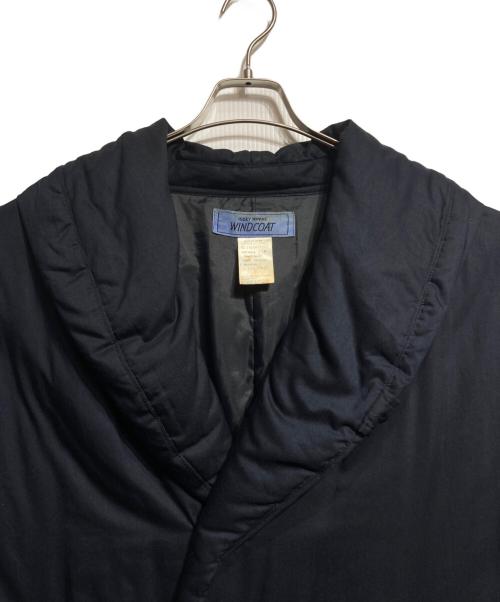 ISSEY MIYAKE（イッセイミヤケ）ISSEY MIYAKE (イッセイミヤケ) WINDCOAT パデットロングコート/Padded long coat ネイビー サイズ:Sの古着・服飾アイテム