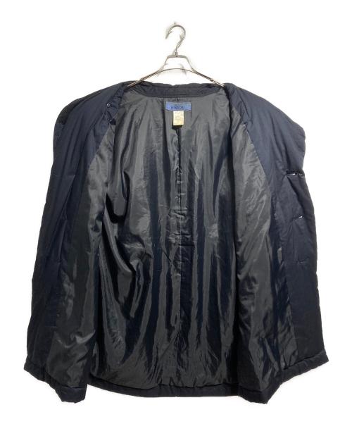 ISSEY MIYAKE（イッセイミヤケ）ISSEY MIYAKE (イッセイミヤケ) WINDCOAT パデットロングコート/Padded long coat ネイビー サイズ:Sの古着・服飾アイテム