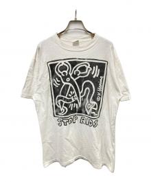 POP SHOP（ポップショップ）の古着「プリントTシャツ」｜ホワイト