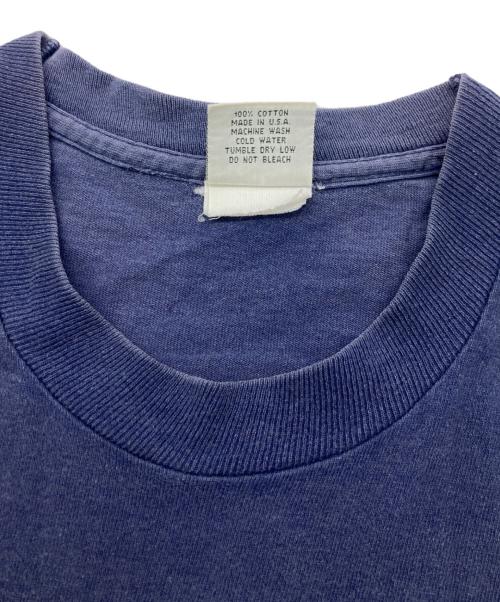 POP SHOP（ポップショップ）POP SHOP (ポップショップ) プリントTシャツ ネイビー サイズ:Mの古着・服飾アイテム