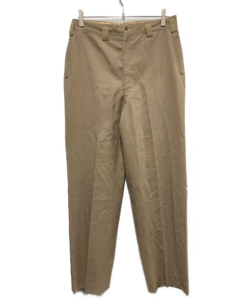 US ARMY（ユーエスアーミー）US ARMY (ユーエスアーミー) 40s OFFICERS TROUSERS スラックス ベージュ サイズ:32Lの古着・服飾アイテム