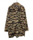 stussyステューシー）の古着「タイガーカモコート」｜オリーブ