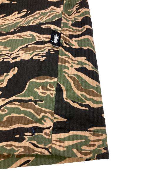 stussy（ステューシー）stussy (ステューシー) タイガーカモコート オリーブ サイズ:Sの古着・服飾アイテム