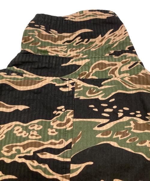 stussy（ステューシー）stussy (ステューシー) タイガーカモコート オリーブ サイズ:Sの古着・服飾アイテム