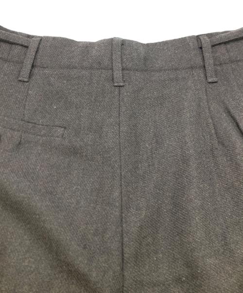 ZARA（ザラ）ZARA (ザラ) SOSHIOTSUKI (ソウシ オオツキ) フランネルスーツパンツ ブラウン サイズ:40の古着・服飾アイテム