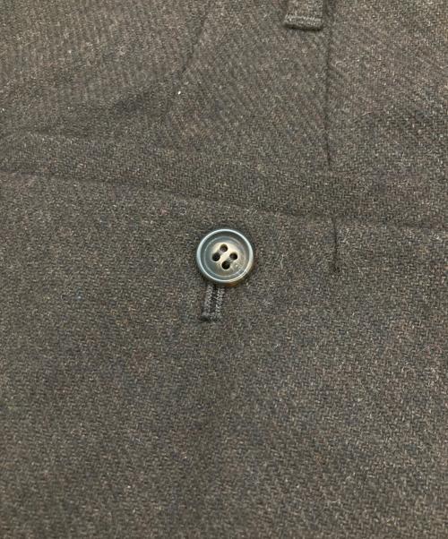 ZARA（ザラ）ZARA (ザラ) SOSHIOTSUKI (ソウシ オオツキ) フランネルスーツパンツ ブラウン サイズ:40の古着・服飾アイテム