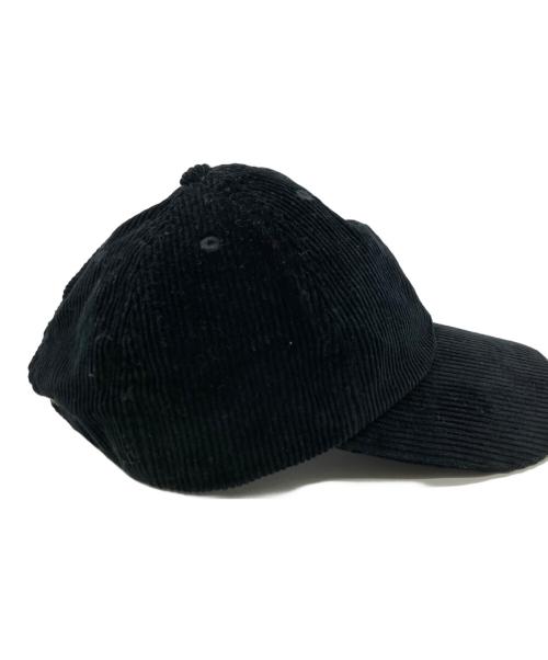 POLO RALPH LAUREN（ポロ・ラルフローレン）POLO RALPH LAUREN (ポロ・ラルフローレン) ポロベアーコーディロイキャップ ブラック サイズ:Fの古着・服飾アイテム