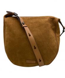 GIANNI CHIARINI（ジャンニ キアリーニ）の古着「Charlotte ヌバックショルダーバッグ」｜ブラウン