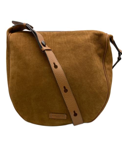 GIANNI CHIARINI（ジャンニ キアリーニ）GIANNI CHIARINI (ジャンニ キアリーニ) Charlotte ヌバックショルダーバッグ ブラウンの古着・服飾アイテム