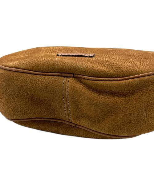 GIANNI CHIARINI（ジャンニ キアリーニ）GIANNI CHIARINI (ジャンニ キアリーニ) Charlotte ヌバックショルダーバッグ ブラウンの古着・服飾アイテム