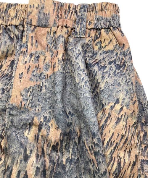 DIESEL（ディーゼル）DIESEL (ディーゼル) レインカモグラフィックカーゴパンツ ブラウン×ブルー サイズ:38の古着・服飾アイテム