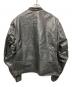 Brooks Leather Sportswear (ブルックス) シングルライダースジャケット ブラック サイズ:ー：18000円