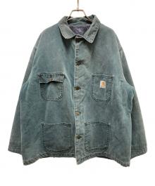 CarHartt（カーハート）の古着「ブランケットダックチョアコート」｜グリーン