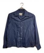 camisas manoloカミサス マノロ）の古着「BUENAS NOCHES SHIRT/ブエナス・ノーチェス シャツ」｜ネイビー