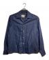 camisas manolo（カミサス マノロ）の古着「BUENAS NOCHES SHIRT/ブエナス・ノーチェス シャツ」｜ネイビー