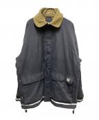 stussyステューシー）の古着「リフレクタージャケット」｜ブラック