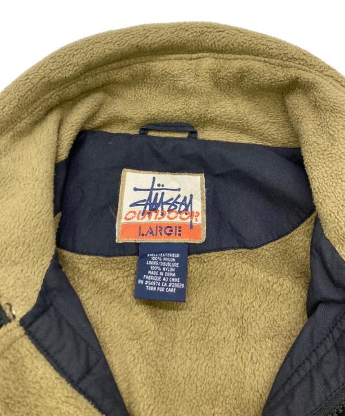 stussy（ステューシー）stussy (ステューシー) リフレクタージャケット ブラック サイズ:Lの古着・服飾アイテム