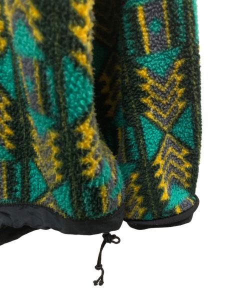 THE NORTH FACE（ザ ノース フェイス）THE NORTH FACE (ザ ノース フェイス) 90s RAGEモックネックフリーススウェット グリーン サイズ:Mの古着・服飾アイテム
