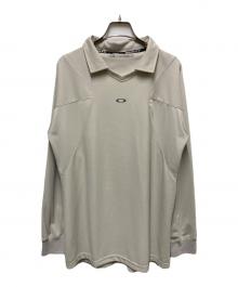 OAKLEY（オークリー）の古着「フロントロゴスキッパーカットソー」｜ベージュ
