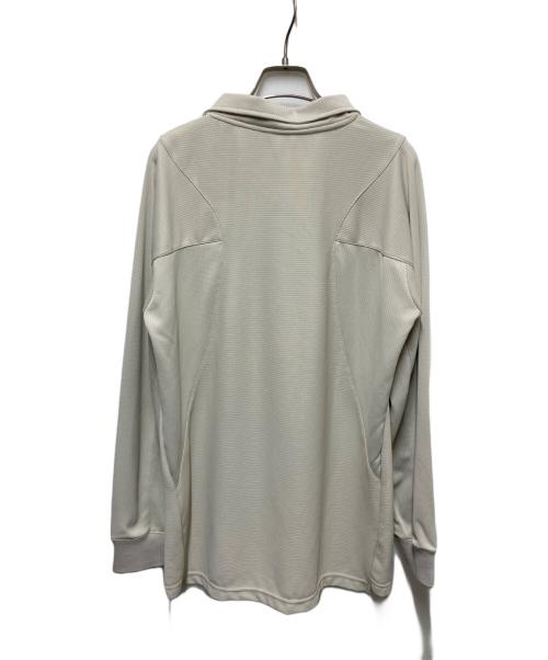 OAKLEY（オークリー）OAKLEY (オークリー) フロントロゴスキッパーカットソー ベージュ サイズ:Mの古着・服飾アイテム