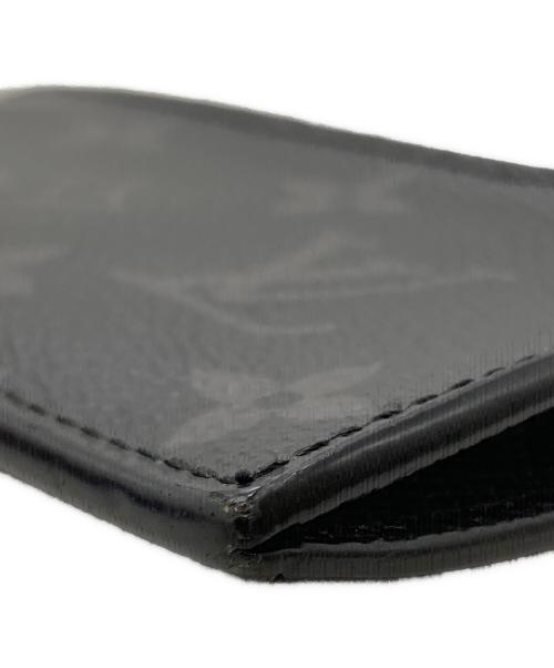 LOUIS VUITTON（ルイ ヴィトン）LOUIS VUITTON (ルイ ヴィトン) コインカード・ホルダー/Coin Card Holder ブラックの古着・服飾アイテム