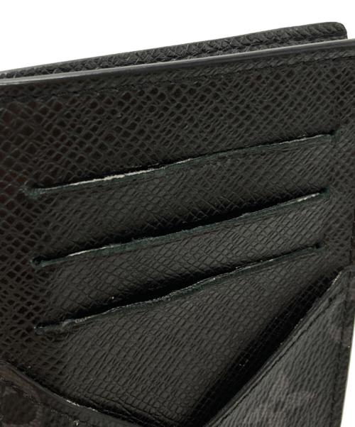 LOUIS VUITTON（ルイ ヴィトン）LOUIS VUITTON (ルイ ヴィトン) コインカード・ホルダー/Coin Card Holder ブラックの古着・服飾アイテム
