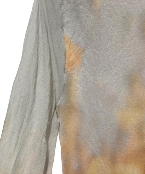 Acne studios（アクネ ストゥディオズ）Acne studios (アクネ ストゥディオズ) マーブルシアーカットソー ブルー×オレンジ サイズ:Sの古着・服飾アイテム