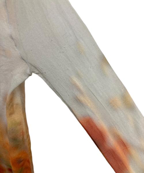 Acne studios（アクネ ストゥディオズ）Acne studios (アクネ ストゥディオズ) マーブルシアーカットソー ブルー×オレンジ サイズ:Sの古着・服飾アイテム