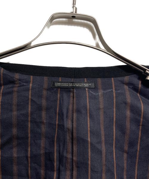 Y's for men（ワイズフォーメン）Y's for men (ワイズフォーメン) WOOL GABARDINE 7-BUTTON VEST/ウールギャバジン製ボタンベスト ブラック サイズ:3の古着・服飾アイテム