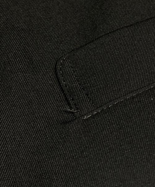 Y's for men（ワイズフォーメン）Y's for men (ワイズフォーメン) WOOL GABARDINE 7-BUTTON VEST/ウールギャバジン製ボタンベスト ブラック サイズ:3の古着・服飾アイテム