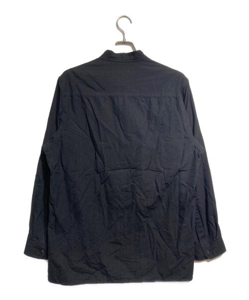 Y's for men（ワイズフォーメン）Y's for men (ワイズフォーメン) スタンドカラーシャツ/Stand-collar shirt ブラック サイズ:4の古着・服飾アイテム