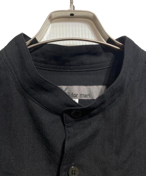 Y's for men（ワイズフォーメン）Y's for men (ワイズフォーメン) スタンドカラーシャツ/Stand-collar shirt ブラック サイズ:4の古着・服飾アイテム