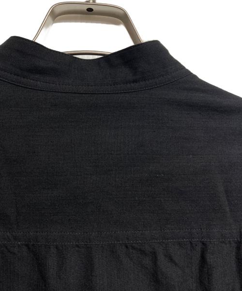Y's for men（ワイズフォーメン）Y's for men (ワイズフォーメン) スタンドカラーシャツ/Stand-collar shirt ブラック サイズ:4の古着・服飾アイテム