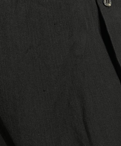 Y's for men（ワイズフォーメン）Y's for men (ワイズフォーメン) スタンドカラーシャツ/Stand-collar shirt ブラック サイズ:4の古着・服飾アイテム