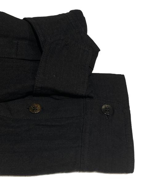 Y's for men（ワイズフォーメン）Y's for men (ワイズフォーメン) スタンドカラーシャツ/Stand-collar shirt ブラック サイズ:4の古着・服飾アイテム