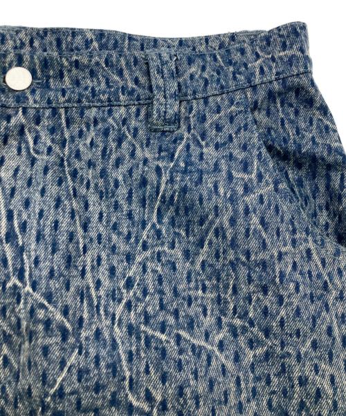 NAMESAKE（ネイムセイク）NAMESAKE (ネイムセイク) PRINCE CRINKLE WASH TRACK JEANS インディゴ サイズ:Lの古着・服飾アイテム
