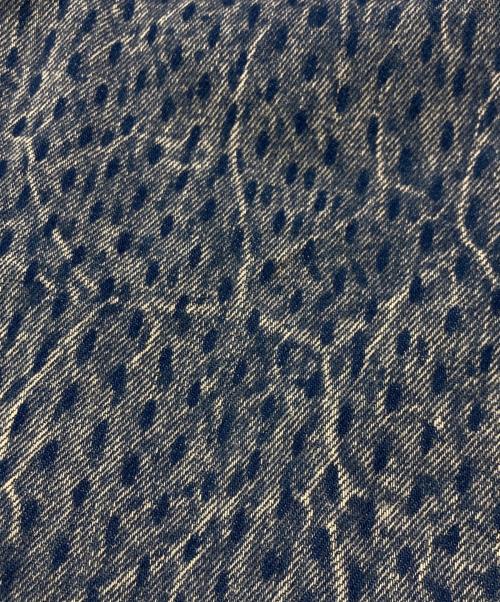 NAMESAKE（ネイムセイク）NAMESAKE (ネイムセイク) PRINCE CRINKLE WASH TRACK JEANS インディゴ サイズ:Lの古着・服飾アイテム