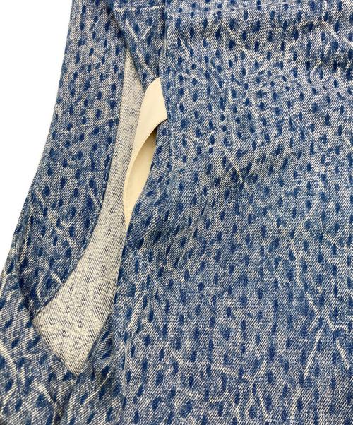 NAMESAKE（ネイムセイク）NAMESAKE (ネイムセイク) PRINCE CRINKLE WASH TRACK JEANS インディゴ サイズ:Lの古着・服飾アイテム