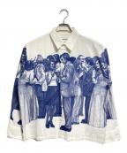 CARNE BOLLENTEカルネボレンテ）の古着「How I Met Your Father Shirt/長袖シャツ」｜ホワイト