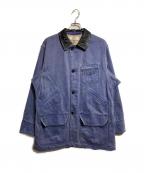DAIRIKUダイリク）の古着「5pkt chino hunting jacket/5ポケット・チノ・ハンティングジャケット」｜ネイビー