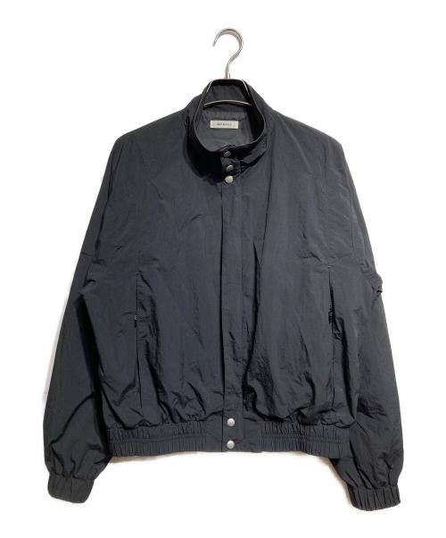 MATSUFUJI（マツフジ）MATSUFUJI (マツフジ) Stand Collar Nylon Jacket/スタンドカラーナイロンジャケット ブラック サイズ:4の古着・服飾アイテム
