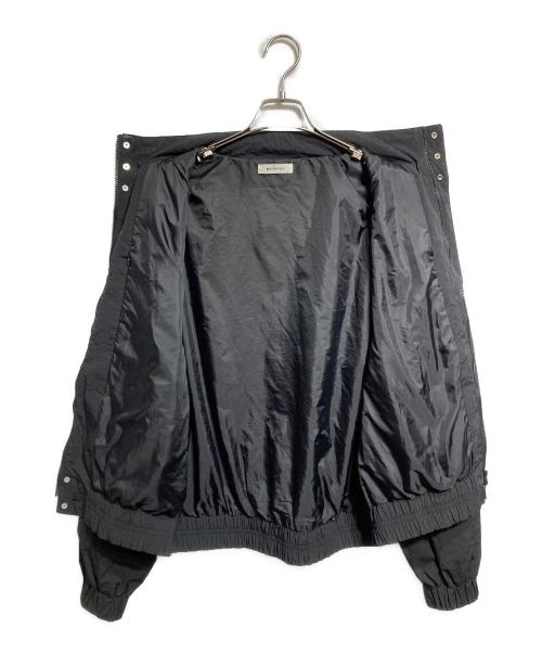 MATSUFUJI（マツフジ）MATSUFUJI (マツフジ) Stand Collar Nylon Jacket/スタンドカラーナイロンジャケット ブラック サイズ:4の古着・服飾アイテム