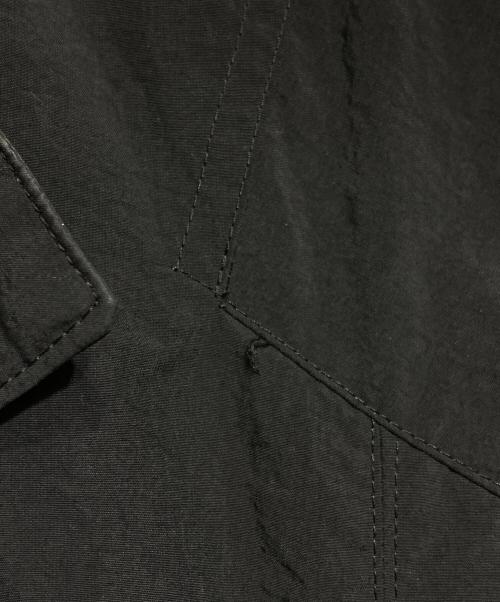 MATSUFUJI（マツフジ）MATSUFUJI (マツフジ) Stand Collar Nylon Jacket/スタンドカラーナイロンジャケット ブラック サイズ:4の古着・服飾アイテム