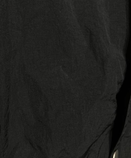 MATSUFUJI（マツフジ）MATSUFUJI (マツフジ) Stand Collar Nylon Jacket/スタンドカラーナイロンジャケット ブラック サイズ:4の古着・服飾アイテム