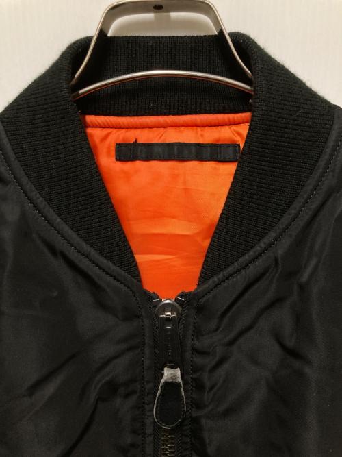 AVIREX（アヴィレックス）AVIREX (アヴィレックス) MA-1 フライトジャケット ブラック サイズ:Lの古着・服飾アイテム