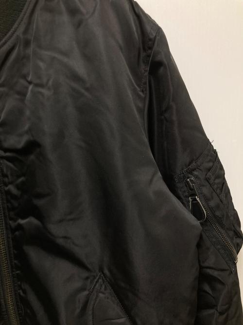 AVIREX（アヴィレックス）AVIREX (アヴィレックス) MA-1 フライトジャケット ブラック サイズ:Lの古着・服飾アイテム