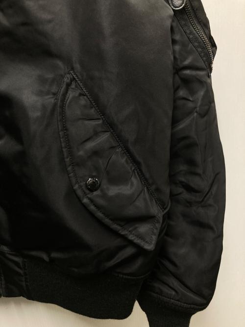 AVIREX（アヴィレックス）AVIREX (アヴィレックス) MA-1 フライトジャケット ブラック サイズ:Lの古着・服飾アイテム